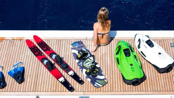 Swim Platform and Water Toys