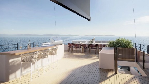Sun Deck Bar and Seating