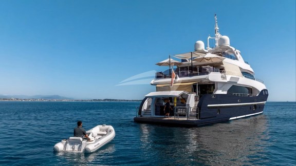 Tender and View of Aft