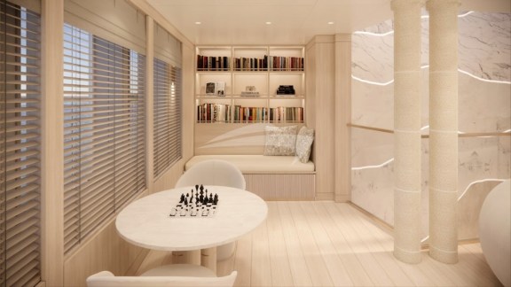 Skylounge games table