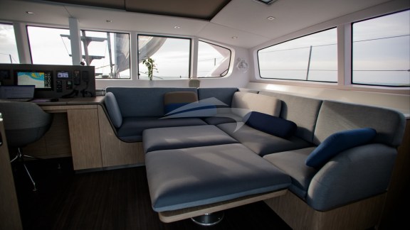 Boat Interior - Convertible table