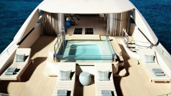 Aerial View of Deck Jacuzzi