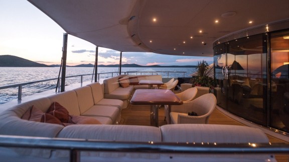 Aft deck