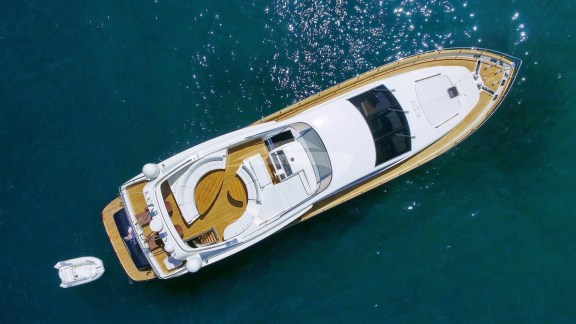 Aerial View with Tender