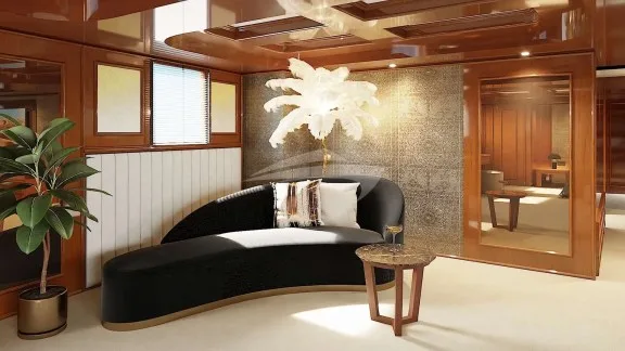 Chaisse, starboard of Master Cabin