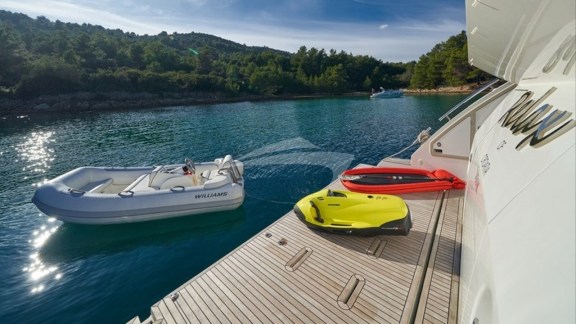 Swim Platform and Water Toys