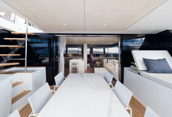 SWEET DREAMS Aft Deck