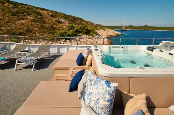 Jacuzzi On Deck