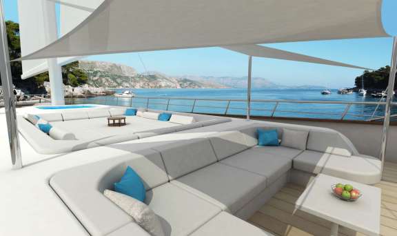 Sun deck rendering