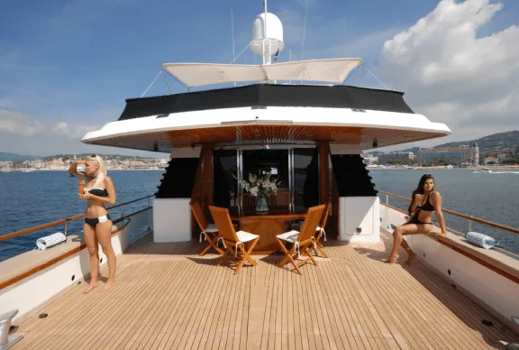 Enjoying The Sun Aboard Atlantic Endeavour