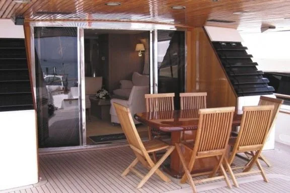 Yacht ATLANTIC ENDEAVOUR - Aft Deck