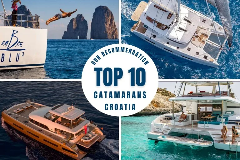 Top 10 Crewed Catamaran Charters in Croatia 2026