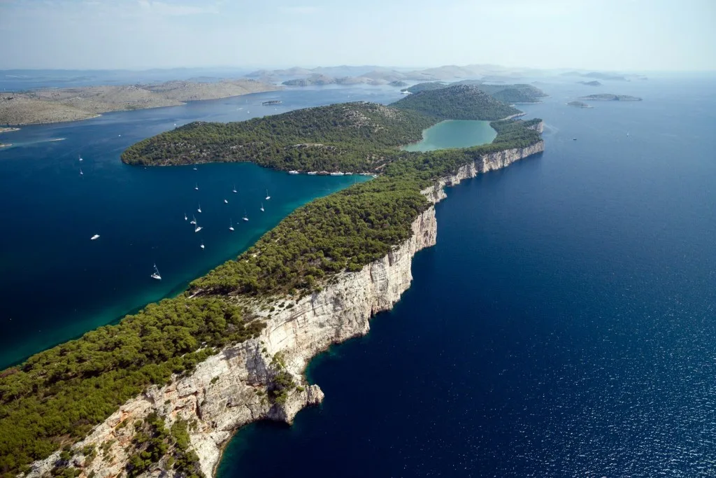 Telascica nature park near Kornati Islands, Croatia