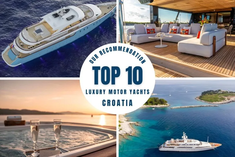 Top 10 Luxury Motor Yacht Charters in Croatia 2026