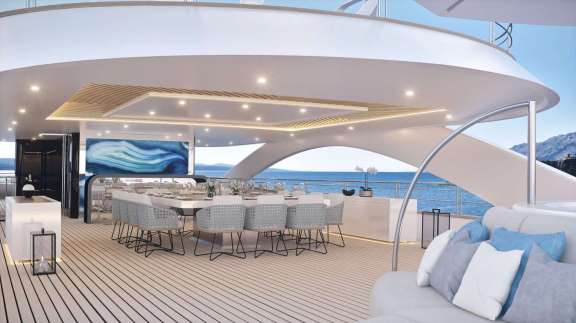 Al-Fresco Dining, Croatia Small Ship Cruise Anthea
