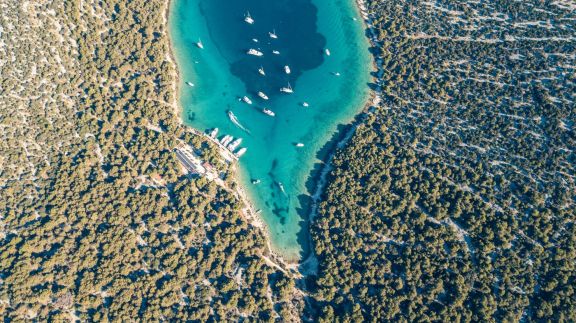Tijasnica Cove, Tijat Island, Croatia