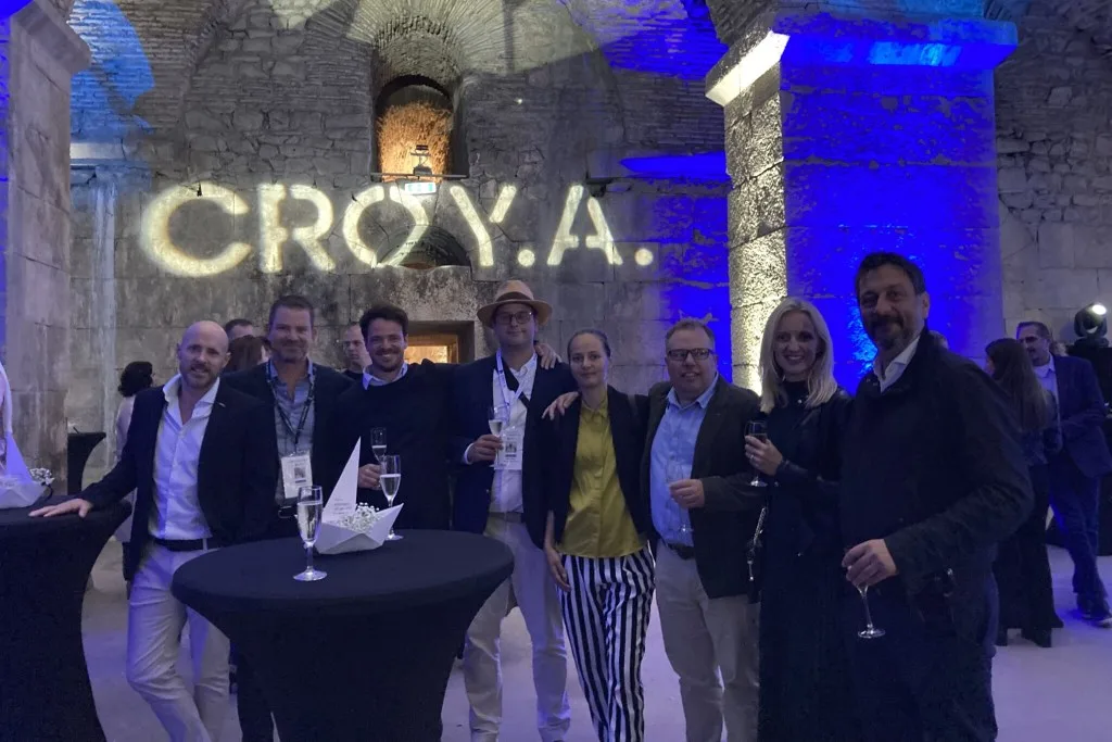 DMA Yachting team at the Croatian yacht Charter Show in Split