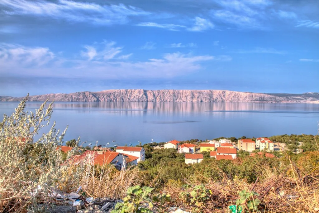 View of Krk Island, Croatia