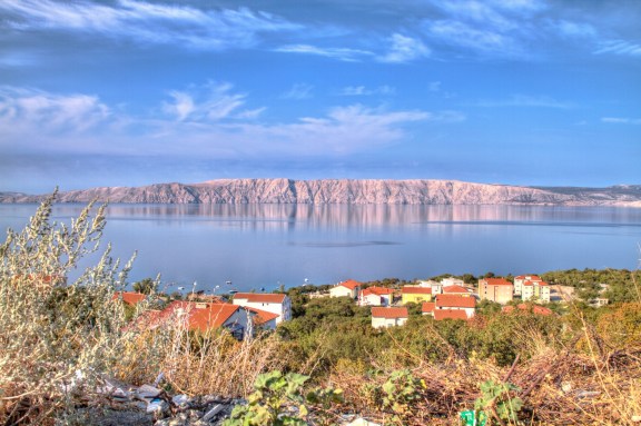 View of Krk Island, Croatia