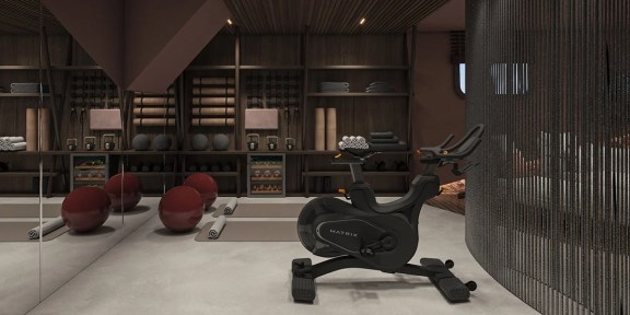 BELLO Luxury Charter Yacht Custom 54M Gym