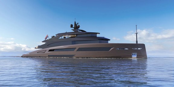 BELLO Luxury Charter Yacht Custom 54M Profile