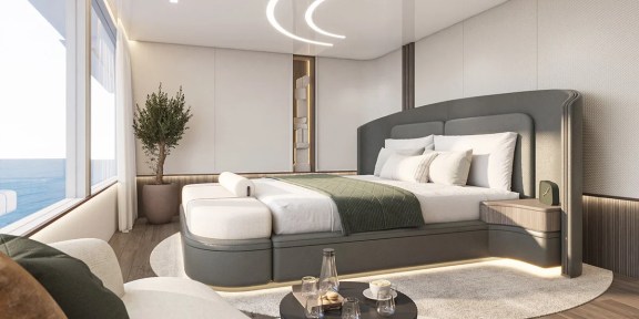BELLO Luxury Charter Yacht Custom 54M VIP Cabin