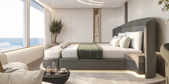 BELLO Luxury Charter Yacht Custom 54M Double Bed Cabin