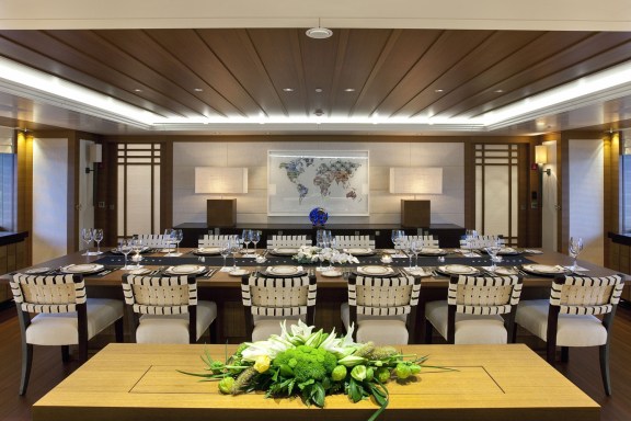 Yacht MARY JEAN II By ISA - Dining