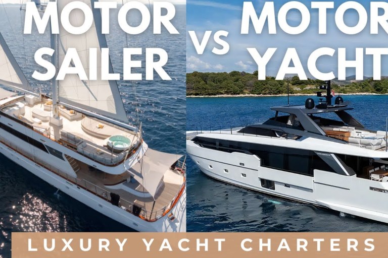 Luxury Gulet (Motorsailer) vs Motor Yacht in Croatia: Which Is Best?