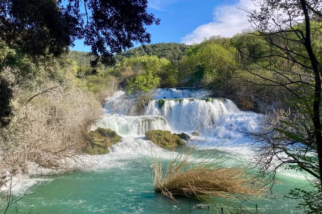 Krka falls near Sibenik