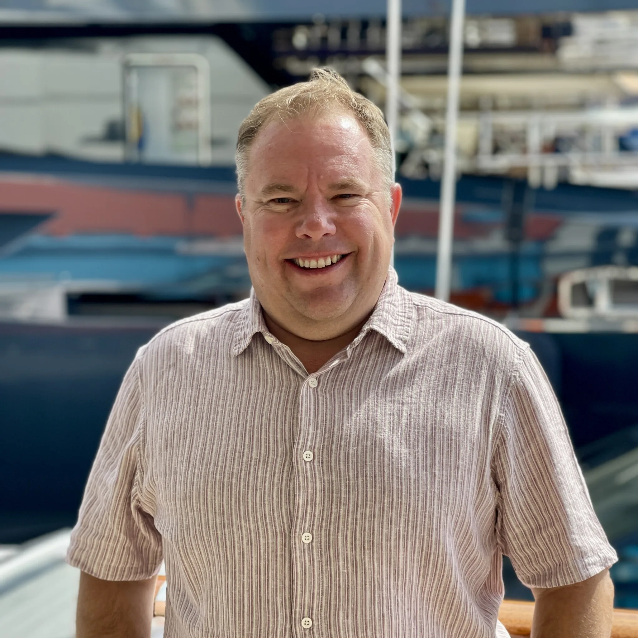 Chris de Kock, yacht charter broker with DMA Yachting
