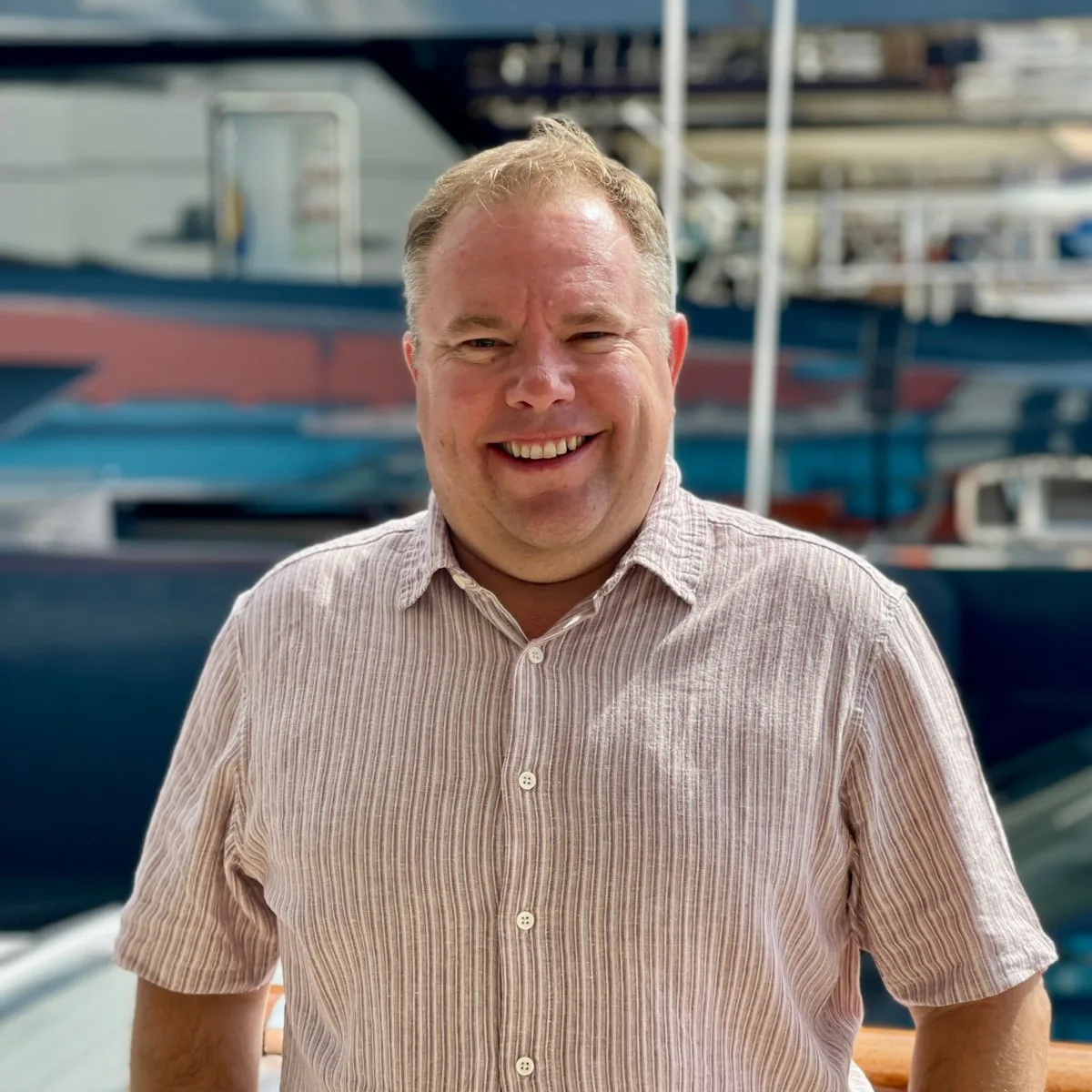 Chris de Kock, yacht charter broker with DMA Yachting