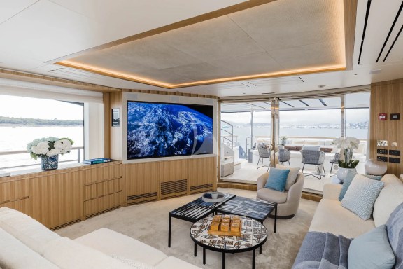 Main Salon lounge area