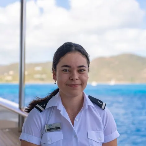 Crew of SHERAKHAN|Loretta Findlay — Stewardess