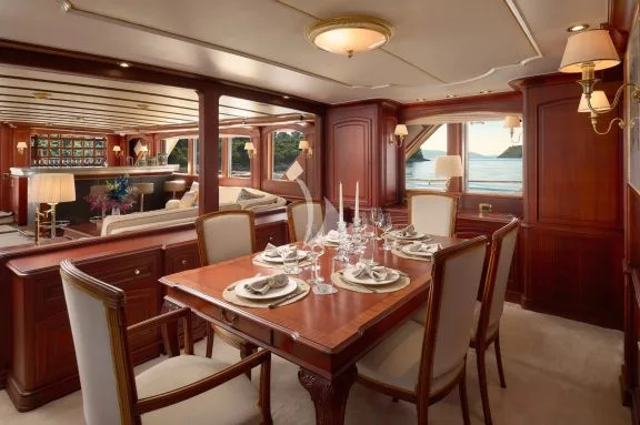 Interior dining room
