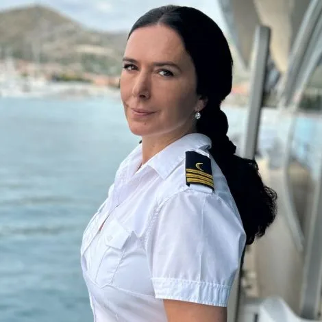 Crew of ONE BLUE|Katija Doric — Chief steward/ess