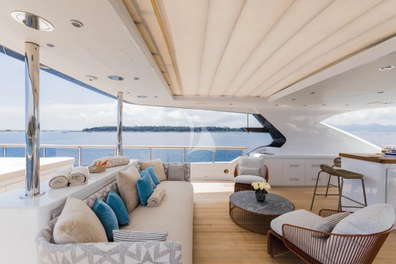 Sun Deck lounge area
