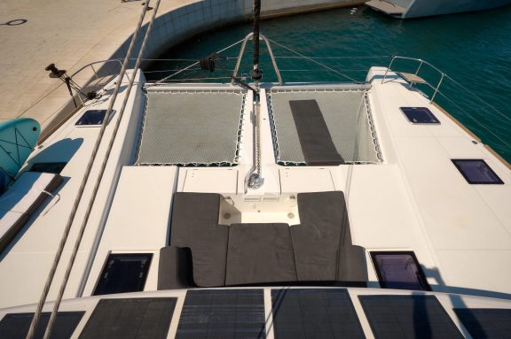 Foredeck sunbeds
