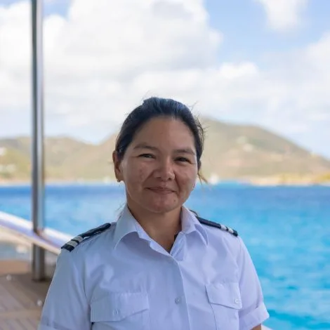 Crew of SHERAKHAN|Renee Simon — Stewardess