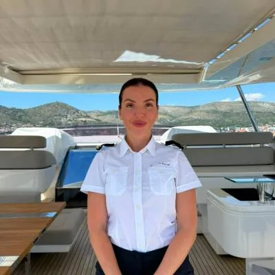 Chief Stewardess Mariia Holovko