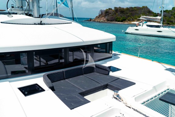 Foredeck lounge area
