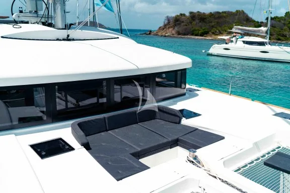 Foredeck lounge area
