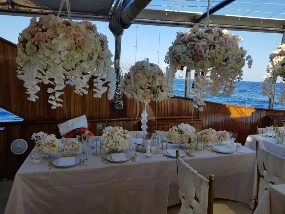 wedding onboard