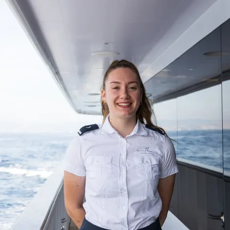 Crew of M/Y ANTHEA|Olivia Strižić — Stewardess