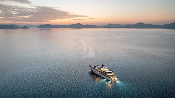 at anchor