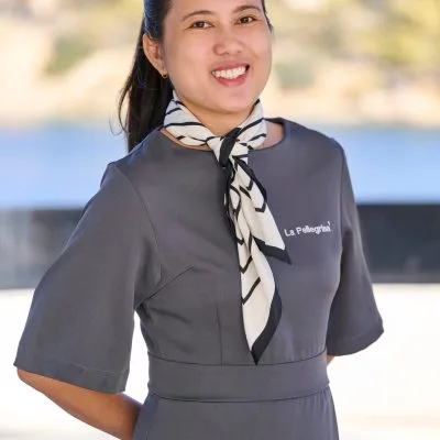 Second Stewardess Aileen Landicho Canosa