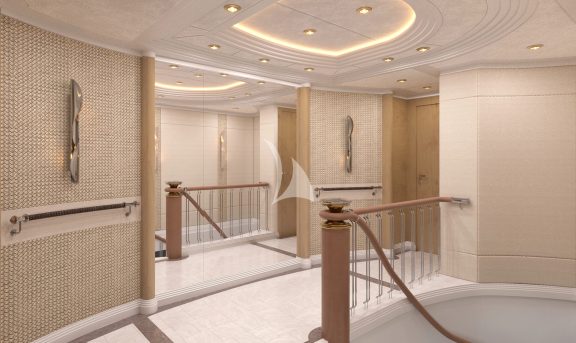Visuals Upper Deck Lobby