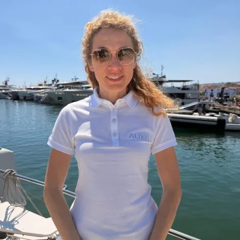 Crew of ALISEI|Paola Ciardi — Stewardess