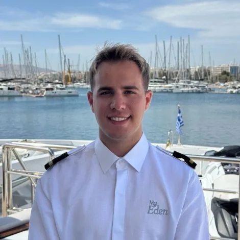 Crew of MY EDEN|Nikolaos Papadopoulos — Deckhand