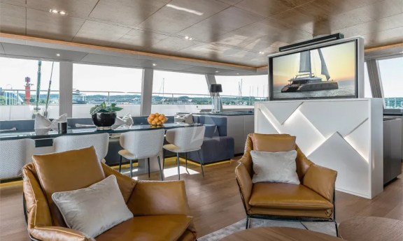 Smart TV in the saloon